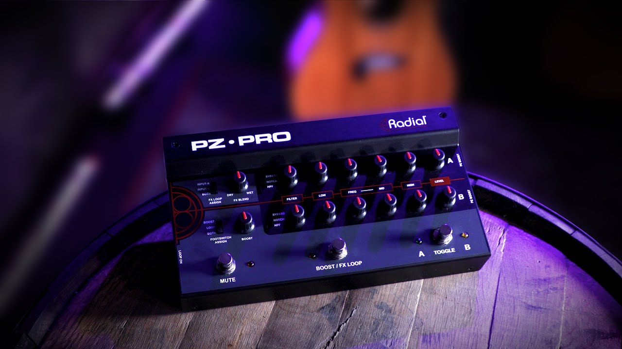 Radial PZ Pro 2-Channel Acoustic Preamp