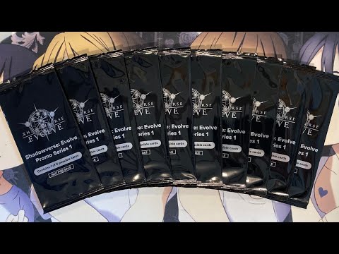Opening My Shadowverse Evolve Series 1 Promo Packs English
