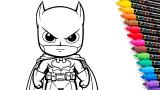 BATMAN Coloring Pages - I’m Batman!!!!