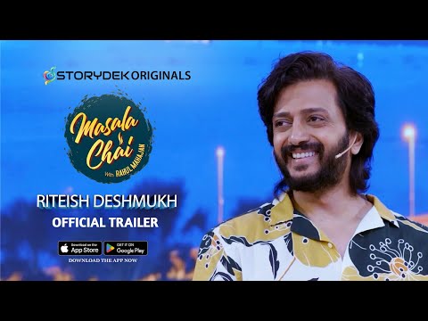 Masala Chai with Rahul Mahajan ft. Riteish Deshmukh | Official Trailer