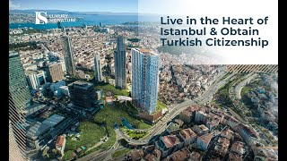 آپارتمان های لوکس آماده با چشم انداز بسفر در مرکز استانبول، منتظر شما هستند