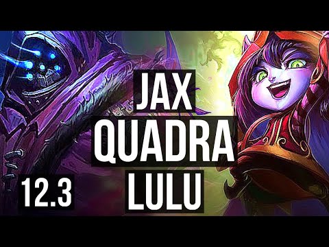 JAX vs LULU (TOP) (DEFEAT) | Quadra, 1.7M mastery | EUW Challenger | 12.3