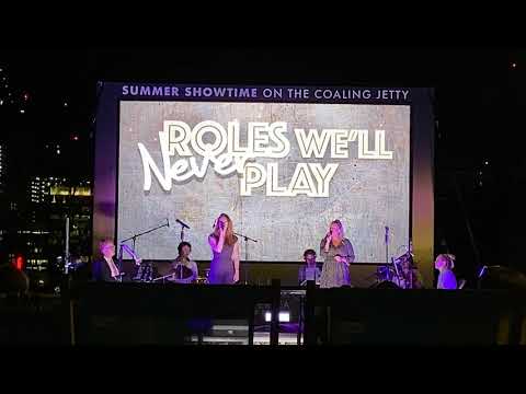 Natalie Paris and Lauren Byrne singing Found/Tonight