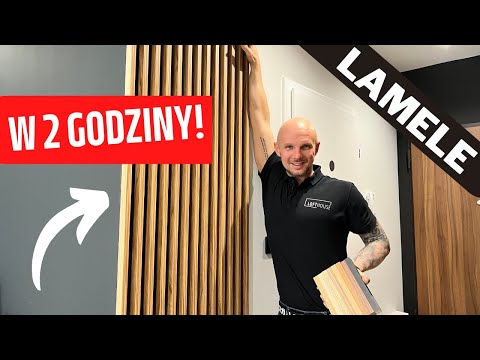 Lamele dekoracyjne w 2 GODZINY! - jak wykonać samemu?
