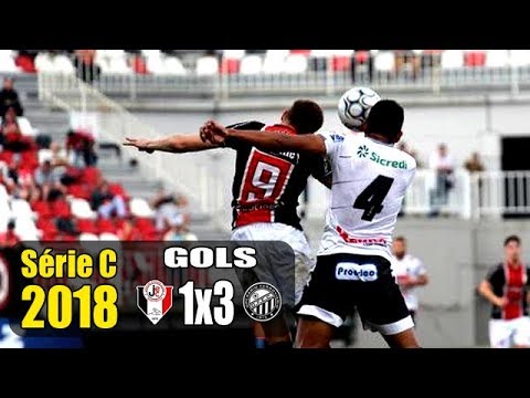 GOLS: JOINVILLE 1 X 3 OPERÁRIO-PR - SERIE C 2018 - 08/07/2018