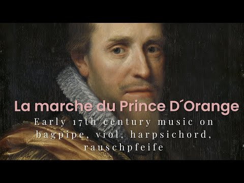 Early 17th century music on bagpipe, viol, harpsichord, rauschpfeife - La marche du Prince D´Orange