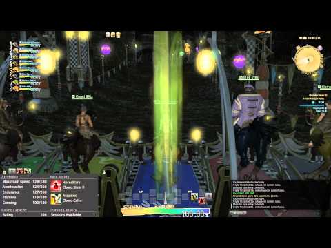 FFXIV Chocobo Racing: All R-120 and R-140 courses