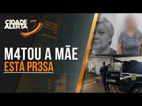 MULHER QUE CONFESSOU TER MATADO A MÃE QUEIMADA EM BOA ESPERANÇA É PRESA