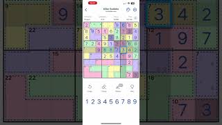 Killer Sudoku - My New Record Expert in 7:24