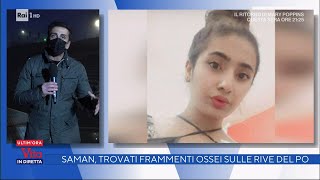 Saman Abbas, trovati frammenti ossei sulle rive del Po - La vita in diretta 03/01/2022