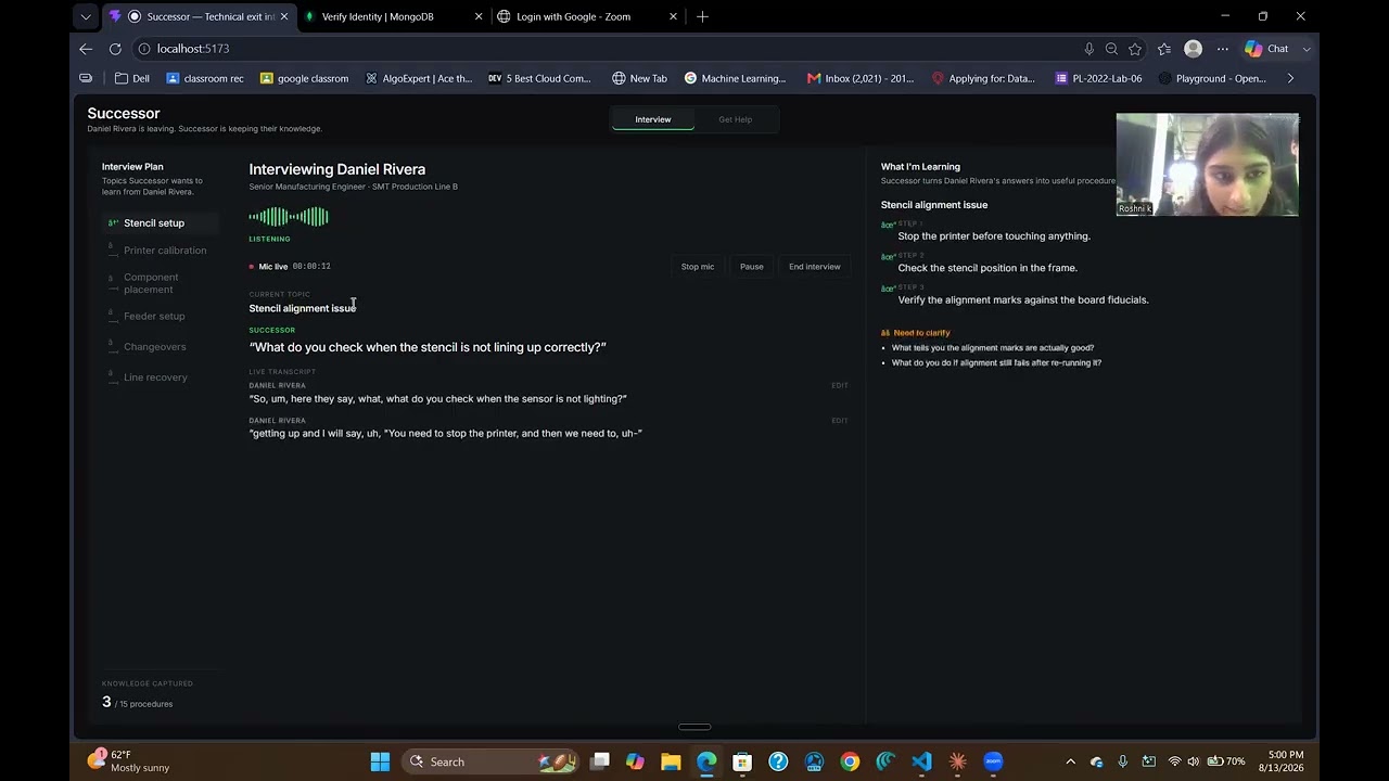 Successor project preview
