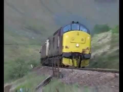Final week of the 37s on Fort William sleepers