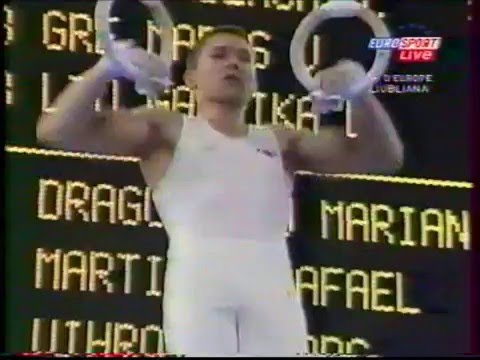 Roman ZOZULIA (UKR) rings - 2004 Europeans Ljubljana AA