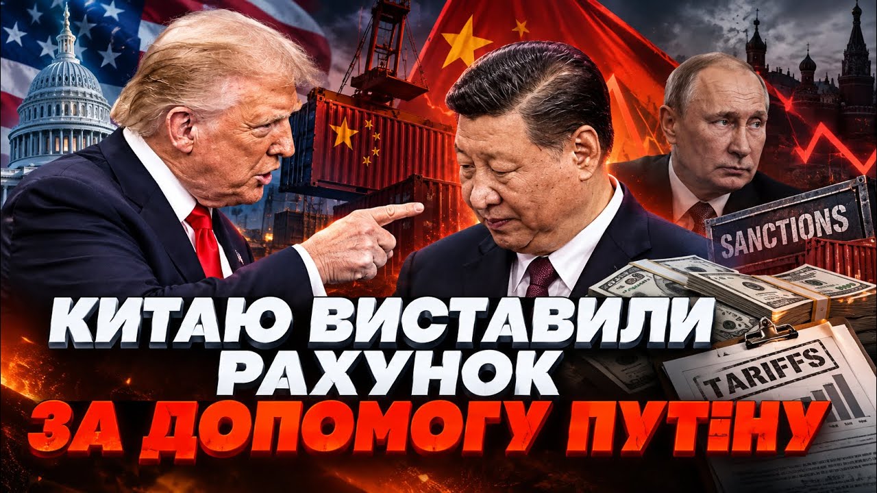 🔥ТРАМП ОТРИМАВ ІНСТРУМЕНТ ДЛЯ УДАРУ ПО КИТАЮ! Підтримка російської економі
