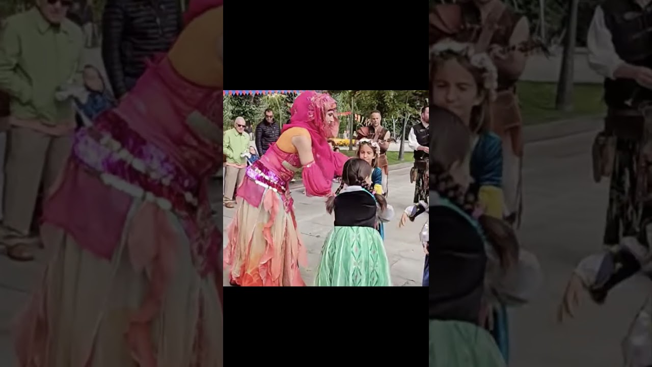 Danza y Animación en Mercados Medievales con Leena #danzadelvientre #mercadomedieval #espectaculos