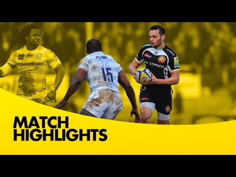 Exeter Chiefs vs London Irish - Aviva Premiership Rugby 2013/14