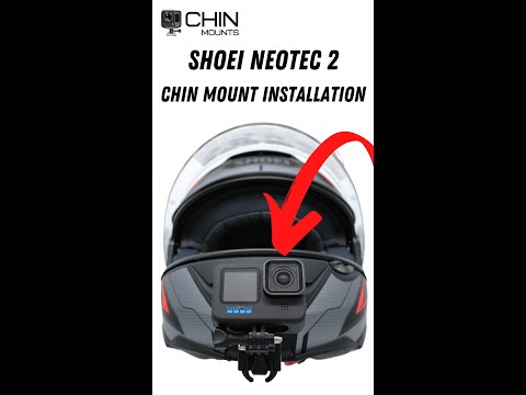 Shoei Neotec 2 GoPro Helmet Chin Mount (Motovlog Setup)