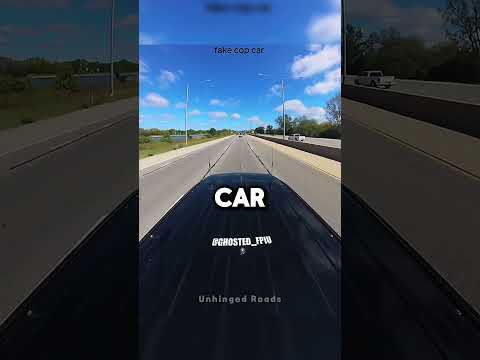 Cars Scared Of Old Police Car (@ghosted_fpiu)