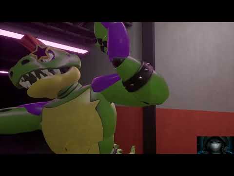 What happens to Monty after chasing Gregory at start of game - FNAF Security Breach