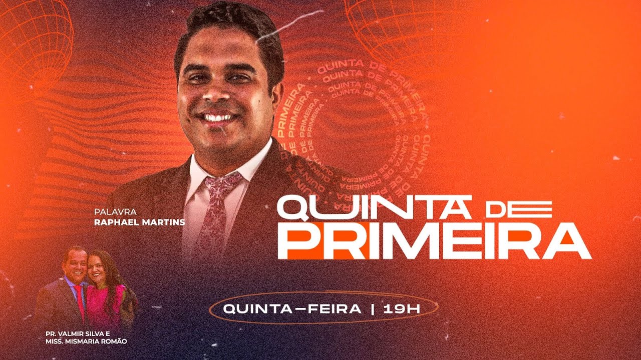 QUINTA DE PRIMEIRA 19H30 - ASSEMBLEIA DE DEUS SEDE - IRECÊ