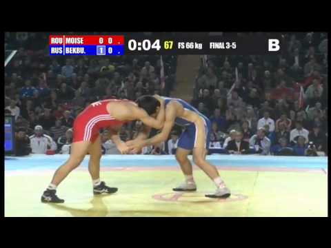 66 кг. Бекбулатов - Мойзе (Румыния)