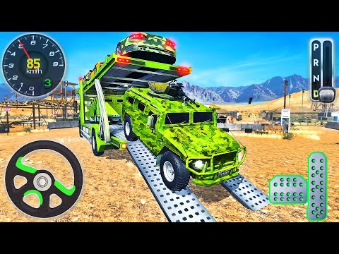 Army Cars Transport Simulator - Vehicles Soldier Duty Transporter Driving - Android GamePlay