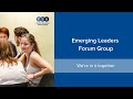 Emerging Leaders Forum Group We Re In It Together