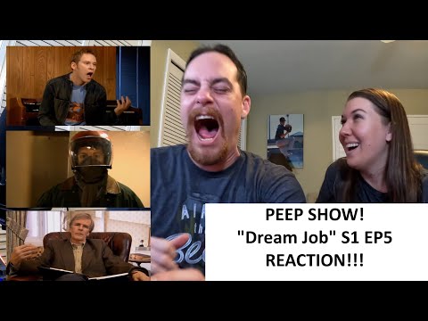 Americans React | PEEP SHOW Season 1 Episode 5 | Dream Job | REACTION