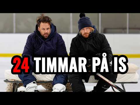 Spelar hockey 24 timmar i rad: ”Mardröm!” 😭