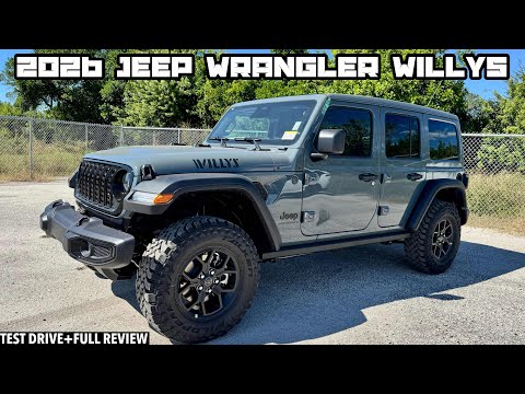 2026 Jeep Wrangler Willys: TEST DRIVE+FULL REVIEW
