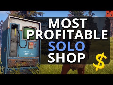 The MOST Profitable Solo SHOP Ever?!! Rust Solo Survival S15 Ep3