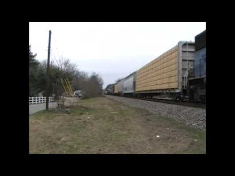 Norfolk Southern 124 at CP North Sale Creek with the NS 8911 leading