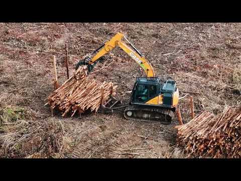 Indonesia - Customer Testimonial -  CASE CX210 and CX130C
