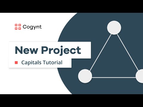 New Project | Capitals Tutorial (2/7)