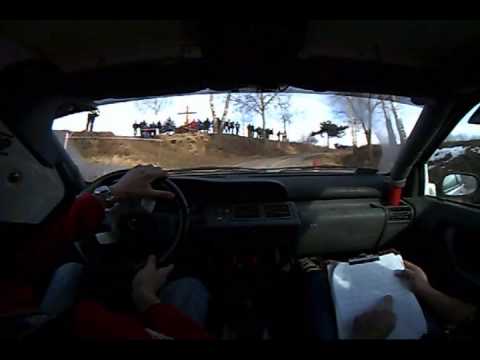 Wyścig Bukowa 2014 Ł. Bławut / J.Tomana Renault Clio-onboard