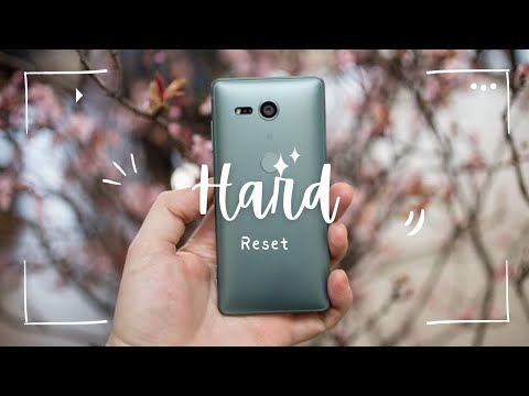 Tutoriel : Réinitialisation complète du Sony Xperia XZ2 compact(Hard Reset)