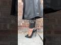 This Is My Walking The Dog Outfit Leggings Heels Ootd Leather Shoes Fashion Fyp
