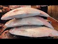 2 Kg Big Hilsa Ilish Fish Cutting In Bangladesh Fish Market Fish Cutting Skills