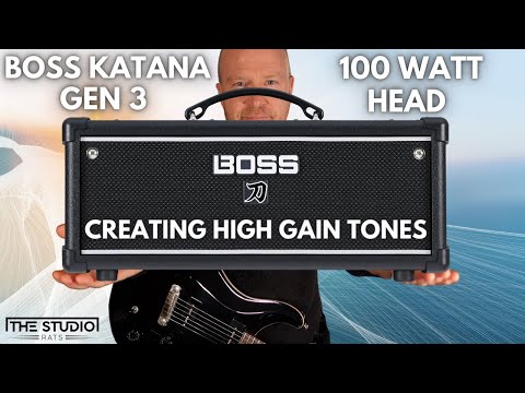 Boss Katana GEN 3 Head - Creating High Gain tones