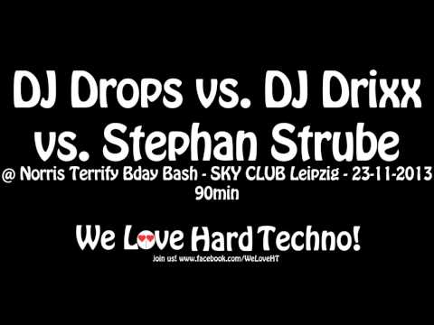 DJ Drops vs  DJ Drixx vs  Stephan Strube @ Norris Terrify Bday Bash, SKY CLUB Leipzig   23.11.2013