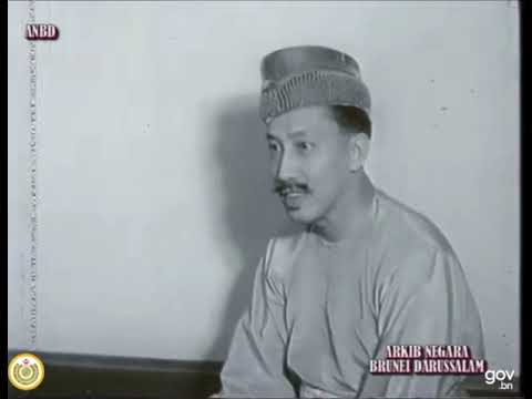 Brunei Darussalam - Istiadat Pertabalan Pengiran Muda Mahkota Hassanal Bolkiah 14 Ogos 1961