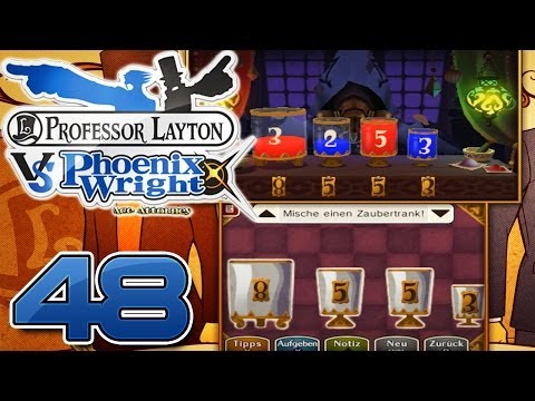 Let's Play Professor Layton vs Phoenix Wright - Part 48 - Ein wenig Mathe