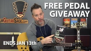 Free Giveaway! WIN My Gary Hoey Intimidator Distortion Pedal