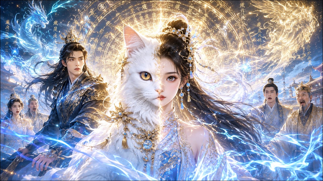 💥【全集】少女穿成流浪灵猫被太子捡回宫！她每天疯狂吐槽剧情，却不知道整个皇族都能听见她的心声，反派当场崩溃了！#短剧 #逆袭  #爽剧 #drama