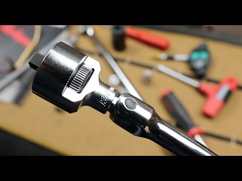 Ko-Ken Ratchet Adaptor: 44 teeth mean business for 1/4" non-ratcheting tools. Look out breaker bars!