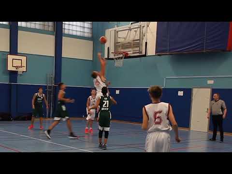 Olle Nyman 34 poäng vs. Södertälje BBK (U15, 2019/20)