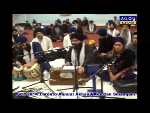 012 Toronto Dec. 2014 Smaagam - Monday Evening Keertan - Bh. Avtaar Singh Jee
