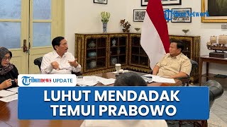 Luhut Mendadak Merapat ke Istana dan Bertemu Prabowo, Bahas Ekonomi hingga Teknologi Masa Depan