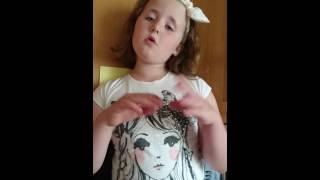 Amazing, Sweet, talented, Welsh, 7 year old girl singing Dolly Parton, miss me miss you, Welsh,