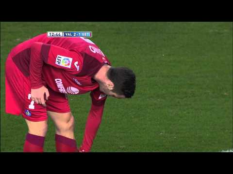 Gol de Álvaro en el Valencia CF (2-0) Getafe CF - HD